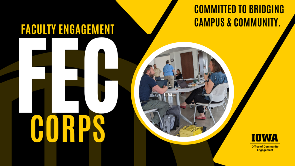 Faculty Engagement Corps banner