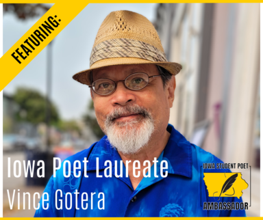 Vince Gotera Iowa Poet Laureate