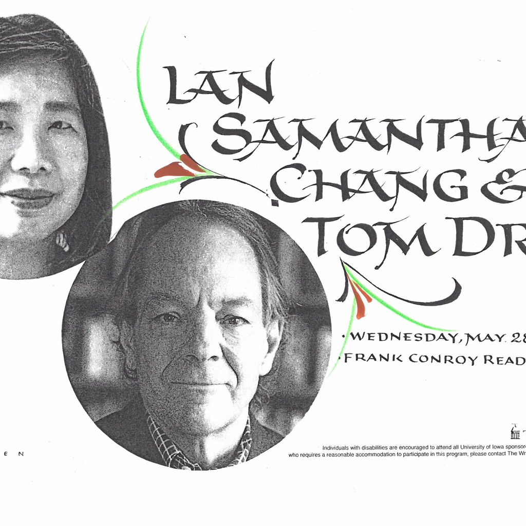 Summer Faculty Reading : Tom Drury and Lan Samantha Chang promotional image