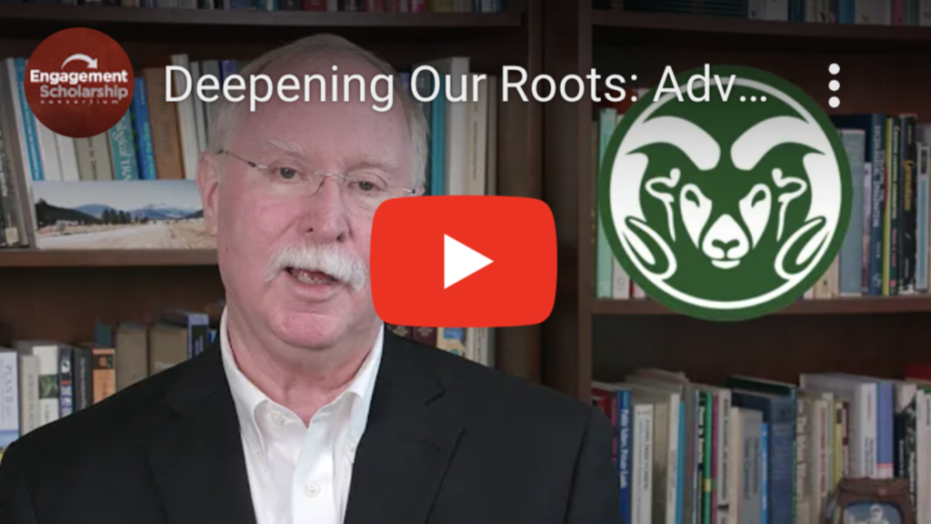 Deepening Our Roots: Advancing Community Engagement