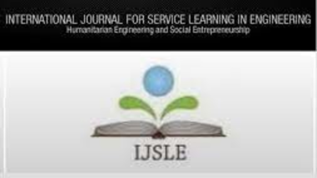 International Journal for Service Learning in Engineering