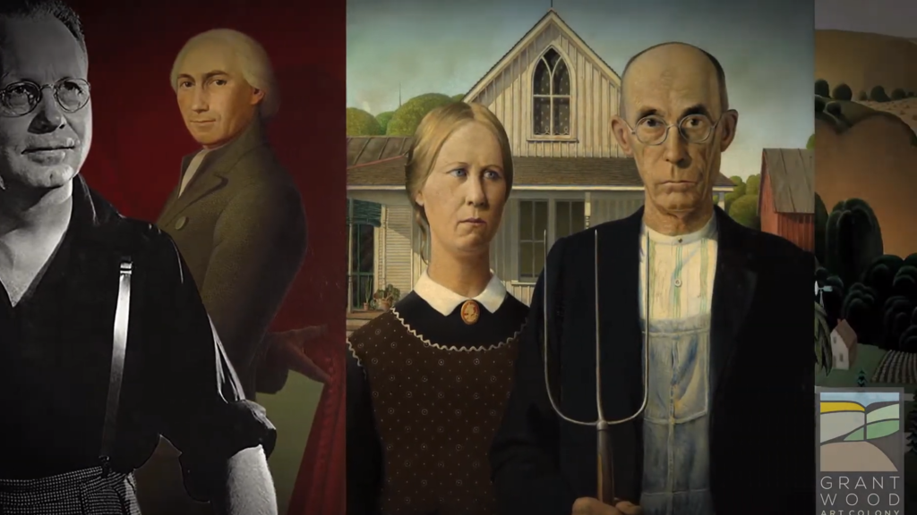 Grant Wood Art Colony video