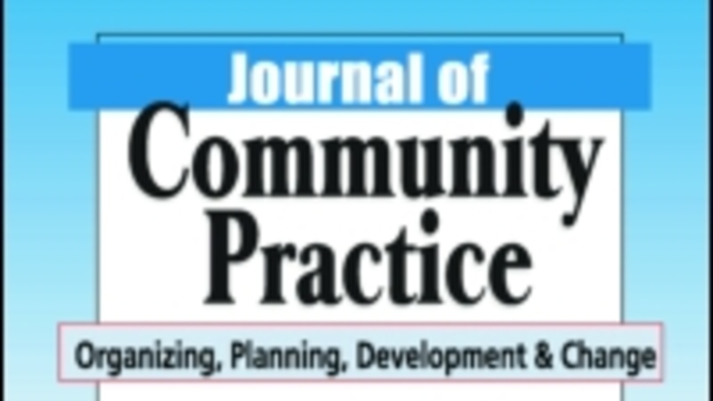Journal of Community Practice