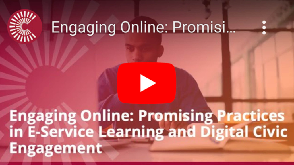 Engaging Online: Promising Practices in E-Service Learning