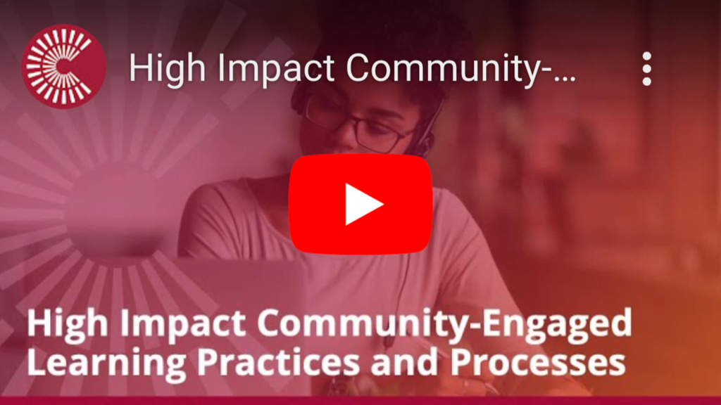 High Impact Community-Engaged Learning Practices and Processes
