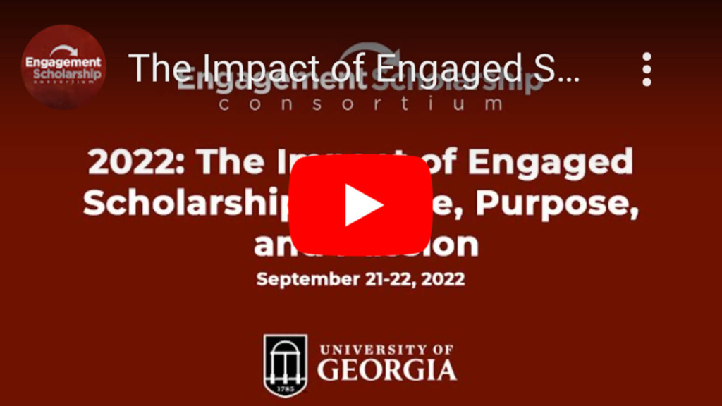 The Impact of Engaged Scholarship: People, Purpose, and Passion